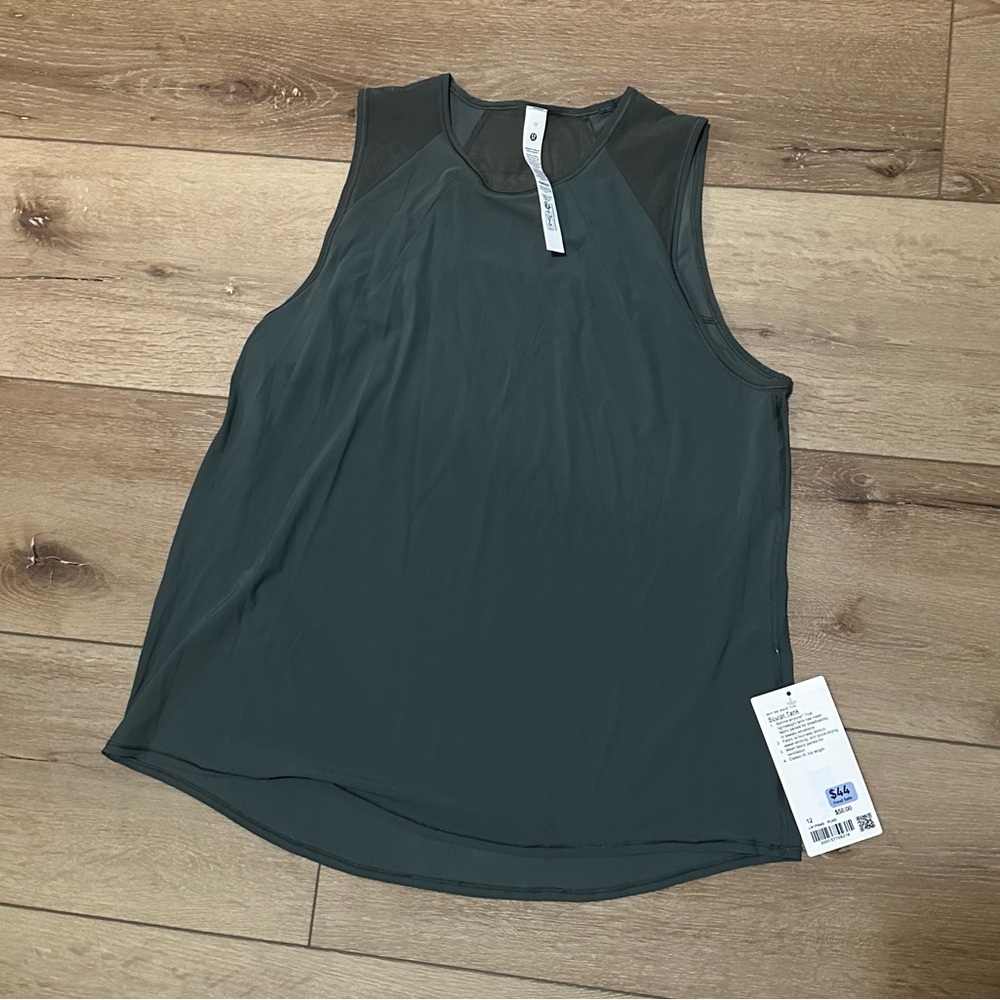 Lululemon Sculpt Tank in Palm Deco